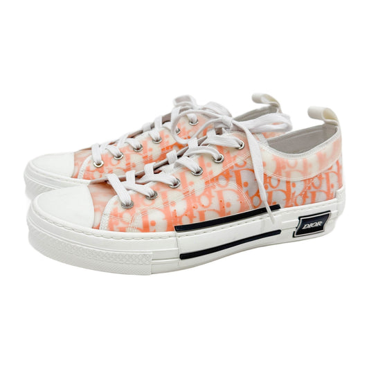 Size 42 EU Orange Oblique PVC Sneakers