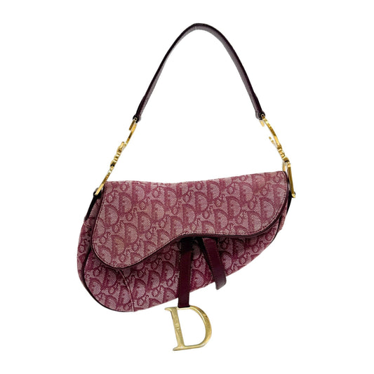 Saddle Red Trotter Canvas Shoulder Bag