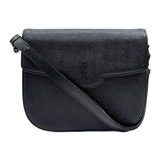 Black Leather Shoulder Bag