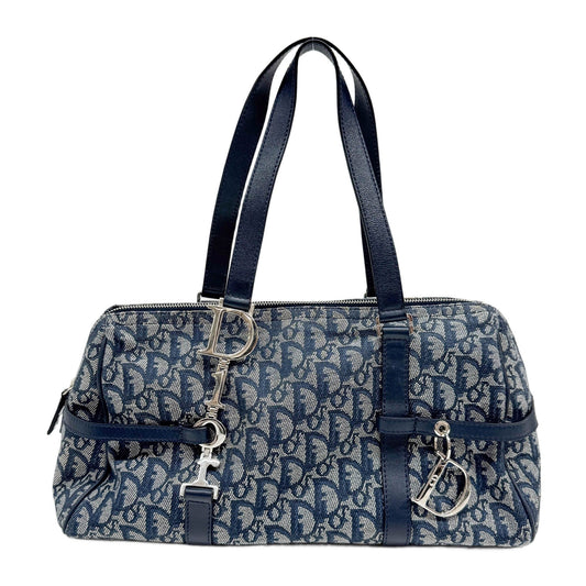 Boston Blue Trotter Canvas Hand Bag