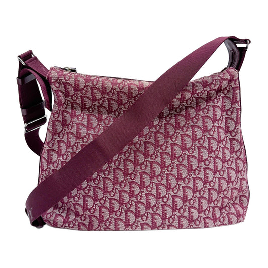 Red Trotter Canvas Crossbody Bag