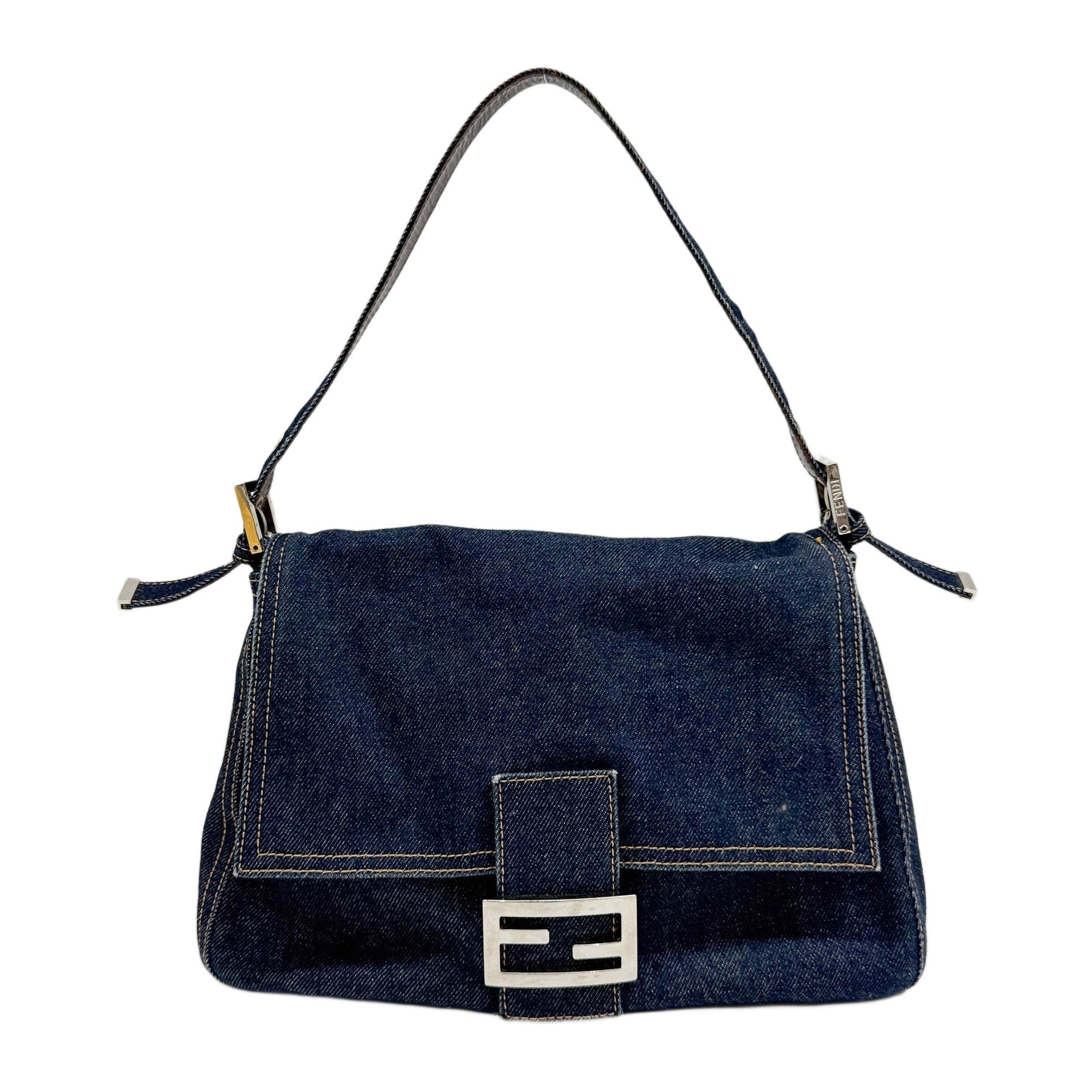 Mamma Bucket Denim Shoulder Bag