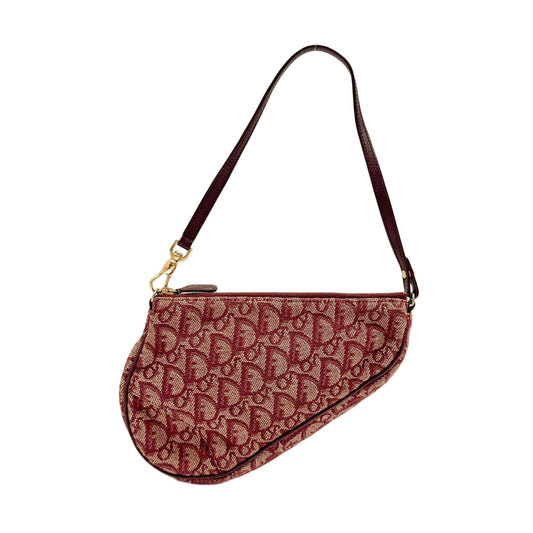 Mini Saddle Red Trotter Handle Bag