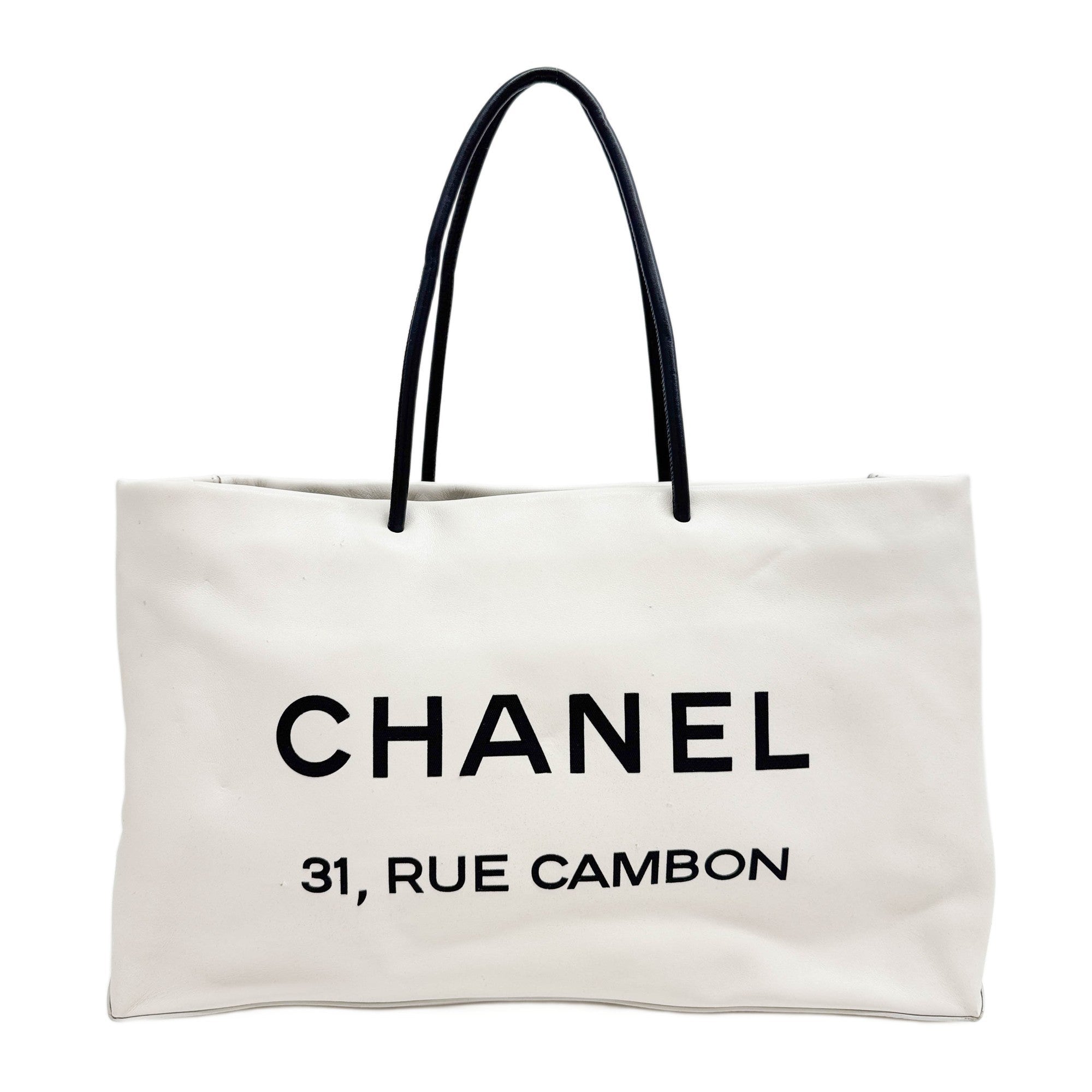 Cambon 2008-2009 Essential 31 Rue White Tote Shoulder Bag