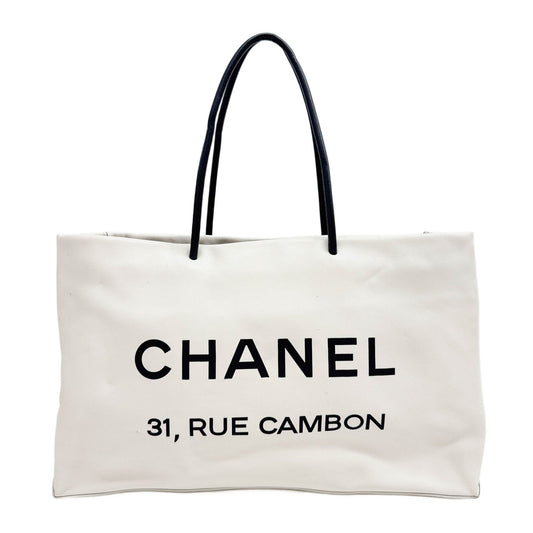 Cambon 2008-2009 Essential 31 Rue White Tote Shoulder Bag