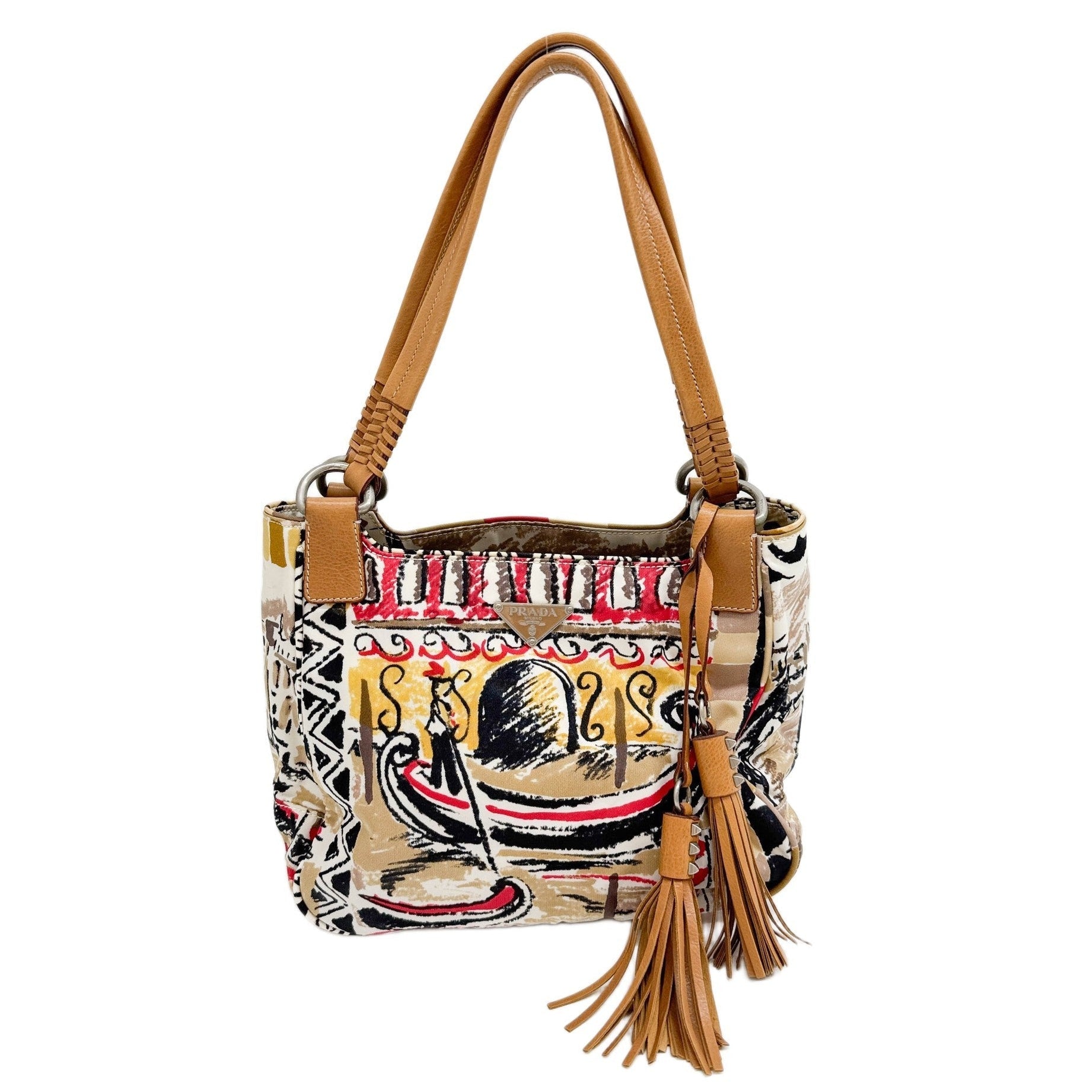 Tessuto Multicolour Venezia Nylon Shoulder Bag