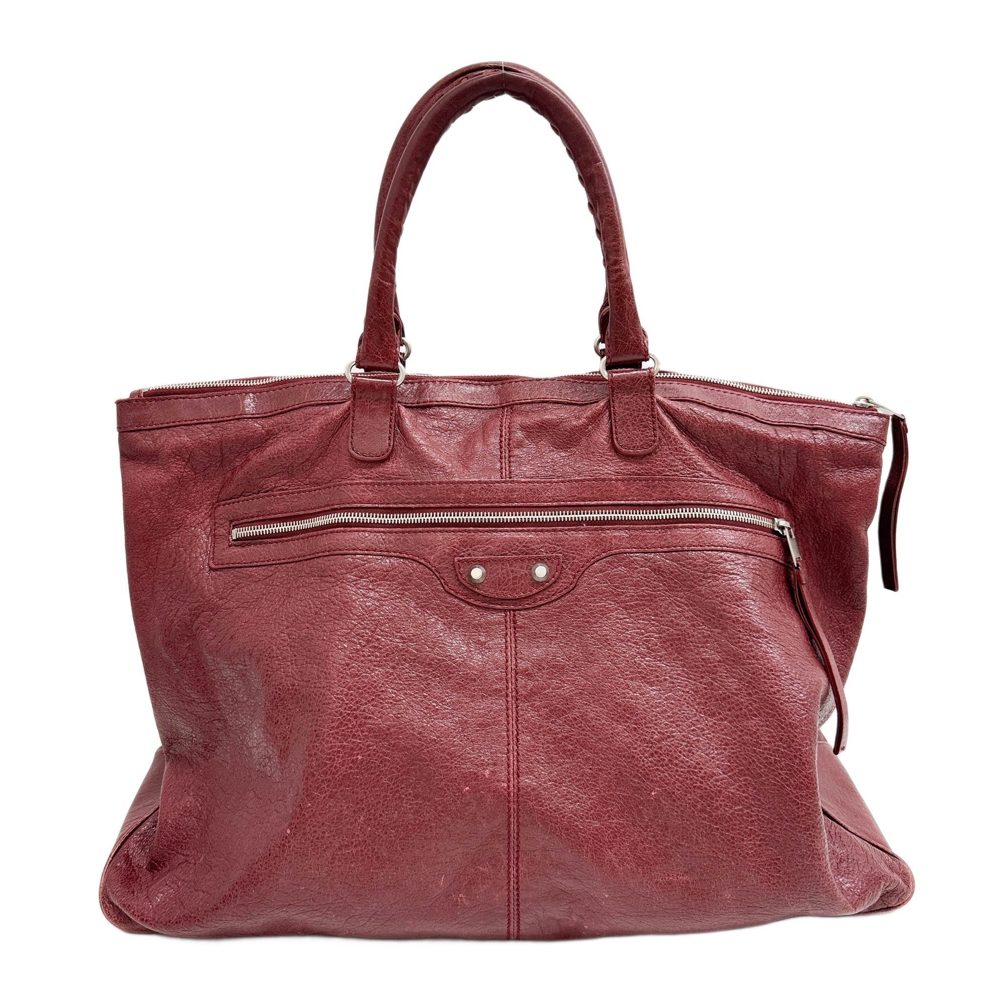 Weekender Burgundy Red Hand Bag