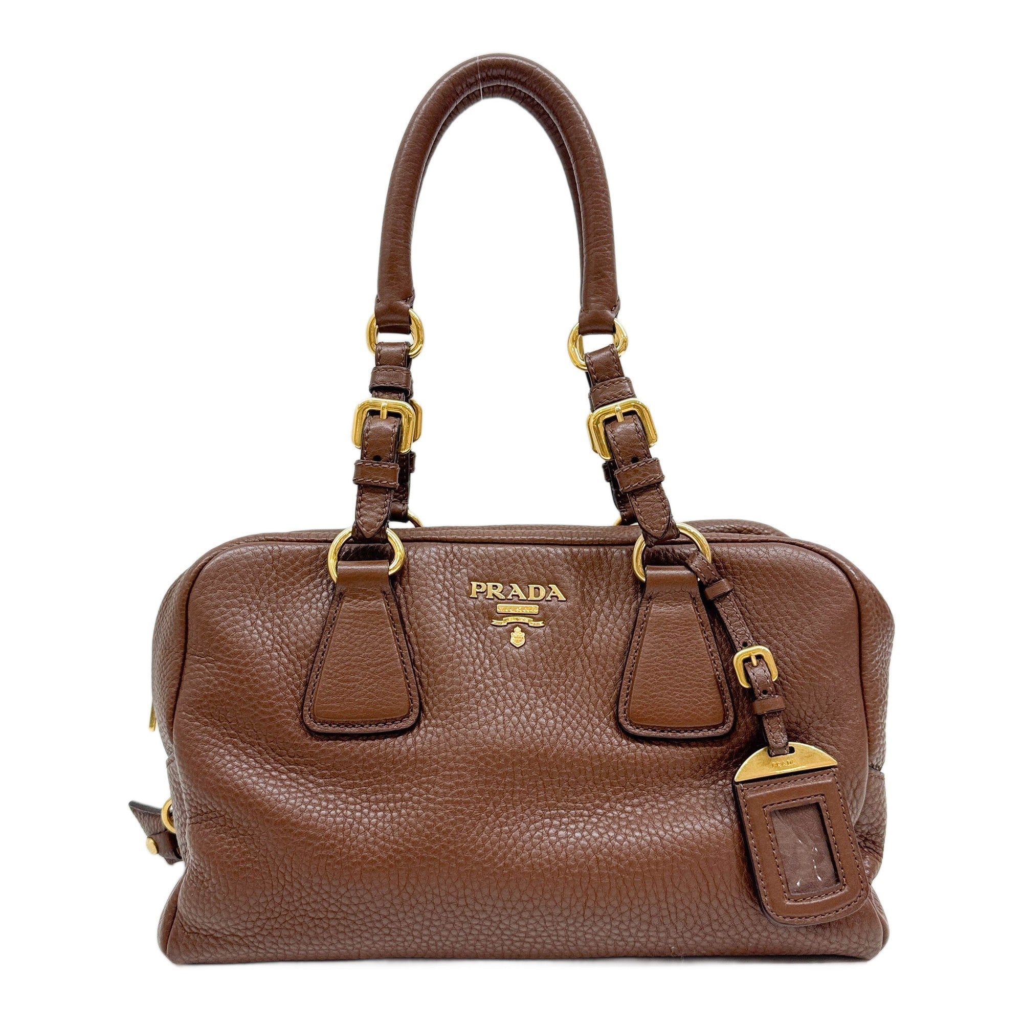 Brown Leather Shoulder Bag