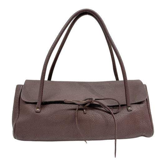 Brown Leather Shoulder Bag