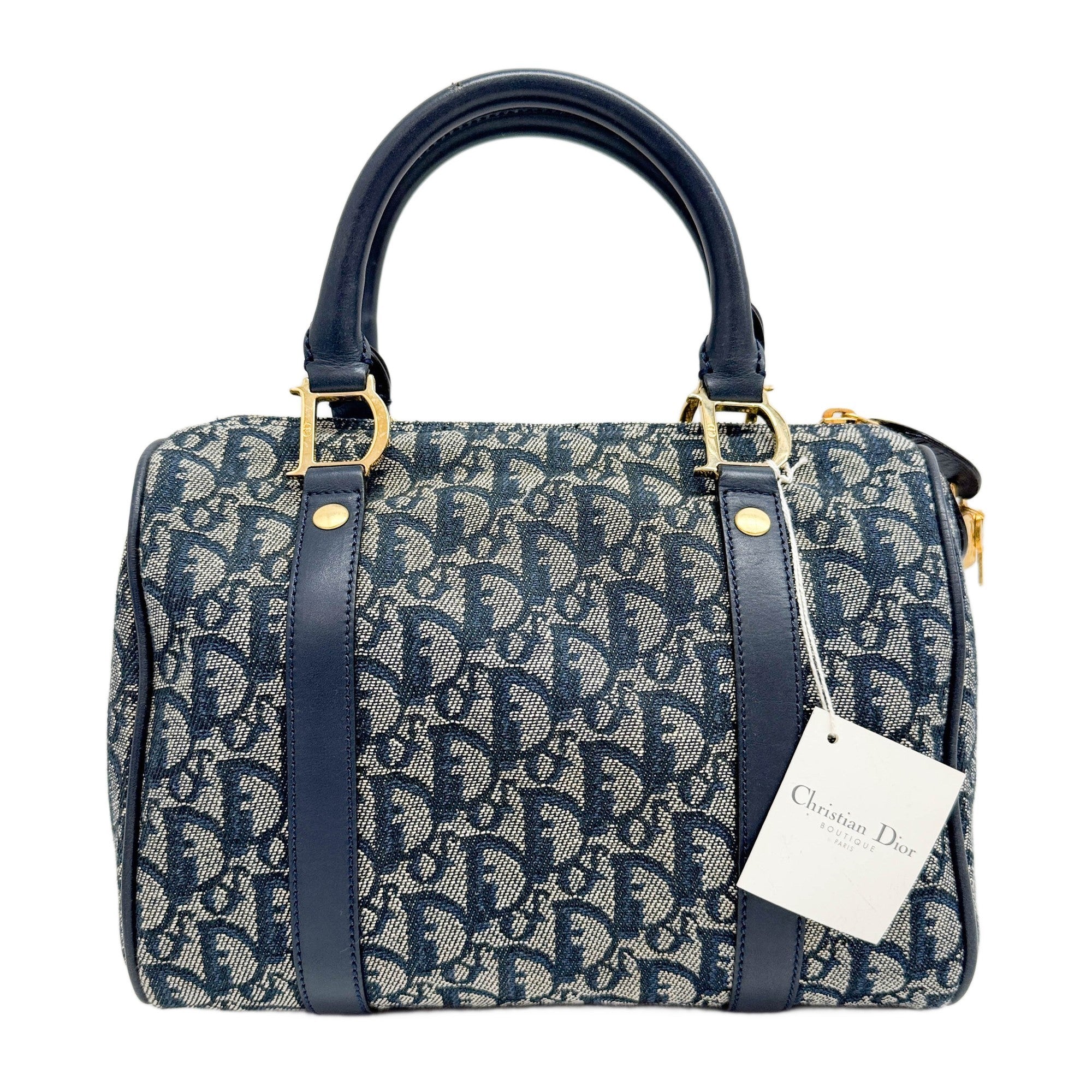 Bowling/Boston Blue Trotter Canvas Hand Bag