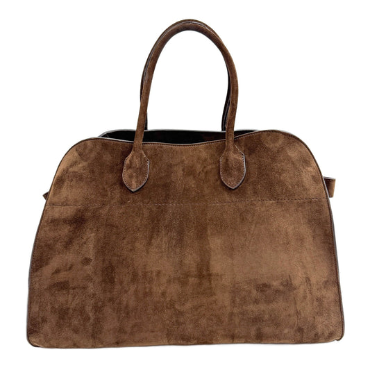 Soft Margaux Brown Suede Tote Bag
