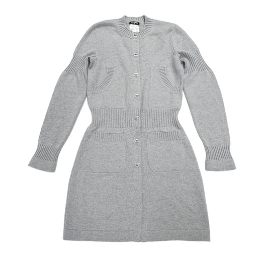 Size 34 UK Grey Cashmere Dress