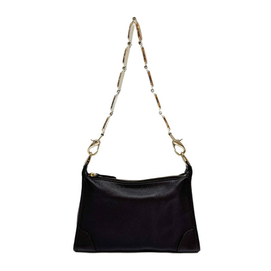 Brown Leather Shoulder Bag