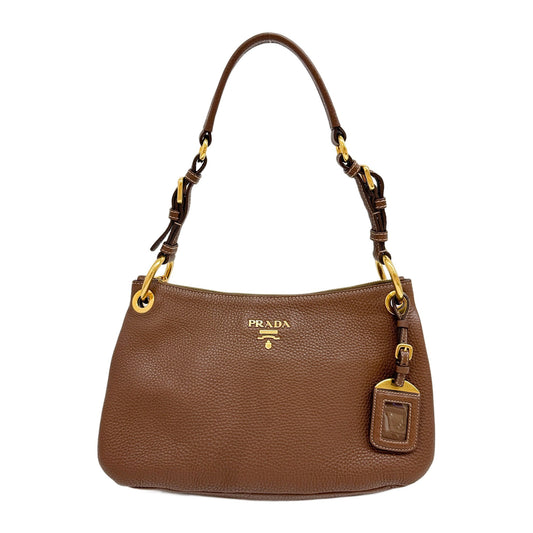 Brown Leather Shoulder Bag