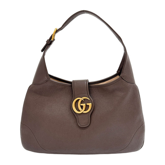 Aphrodite Brown Leather Two Way Bag