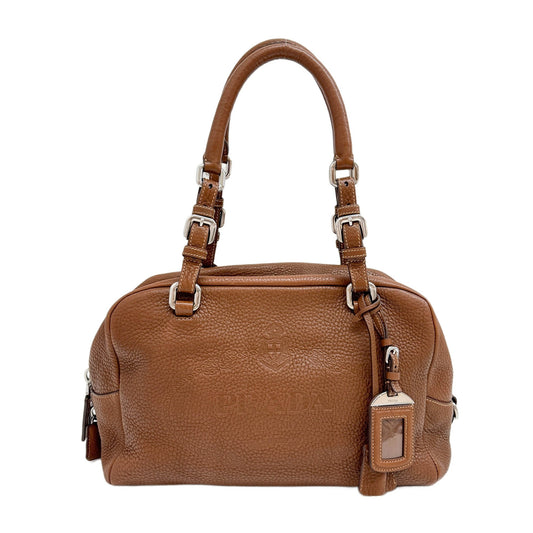 Brown Leather Shoulder Bag