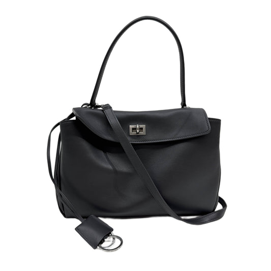 Small Rodeo Grey Leather Two Way Bag