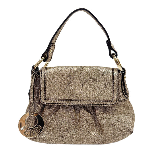Mini Chef Metallic Gold Nappa Leather Hand Bag