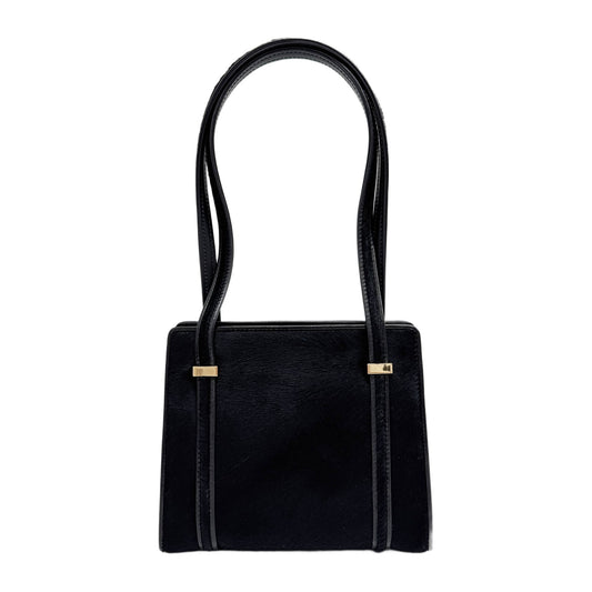 Black Pony Hair Shoulder bag