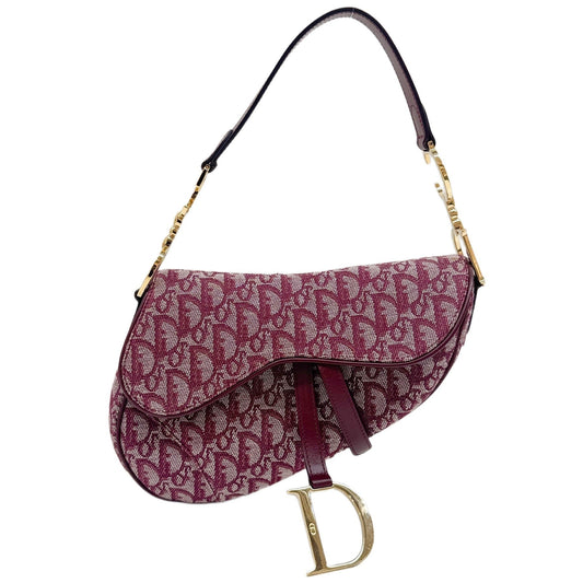 Saddle Red Trotter Canvas Shoulder Bag