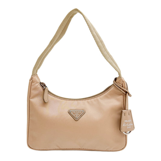 Re-edition Nude Pink Nylon Shoulder Bag