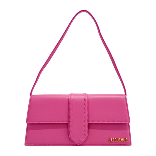 Le Bambino Pink Leather Shoulder Bag
