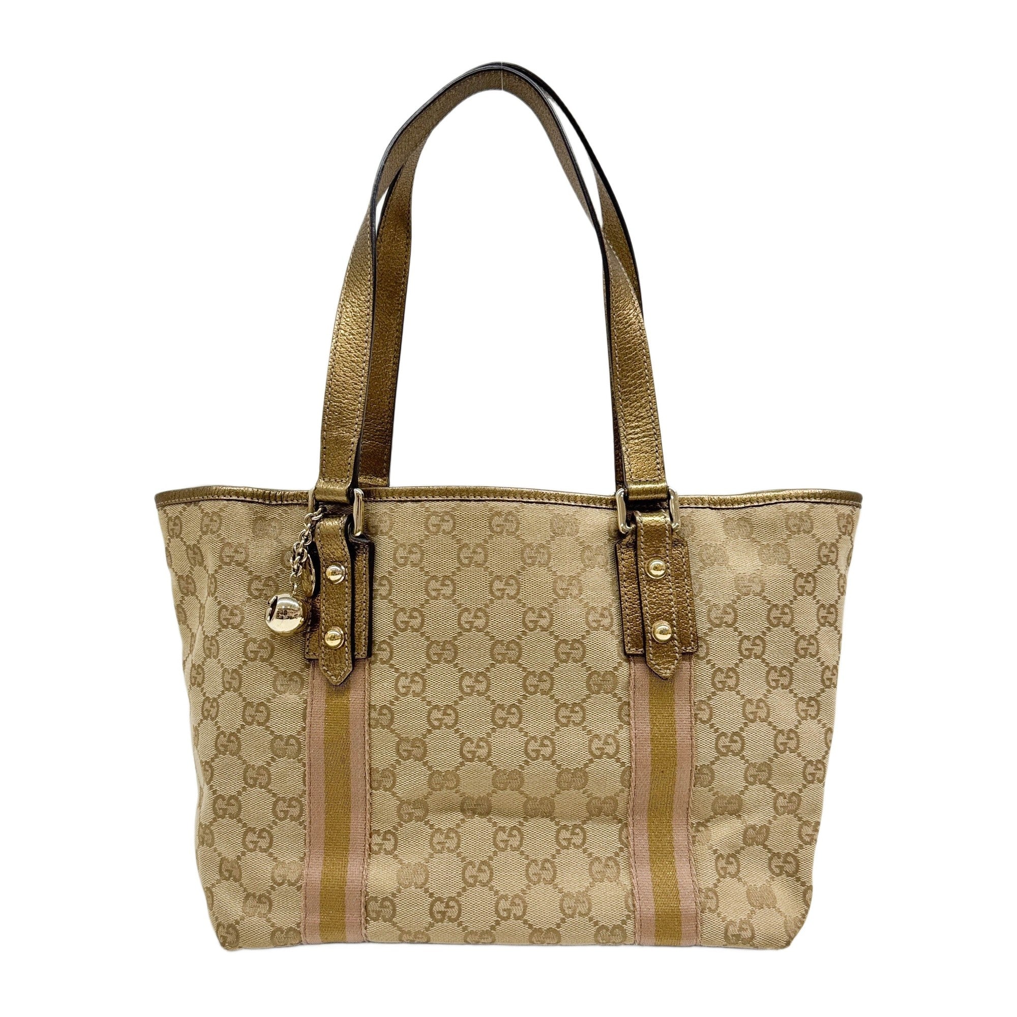 Jolicoeur Brown GG Canvas Shoulder Bag