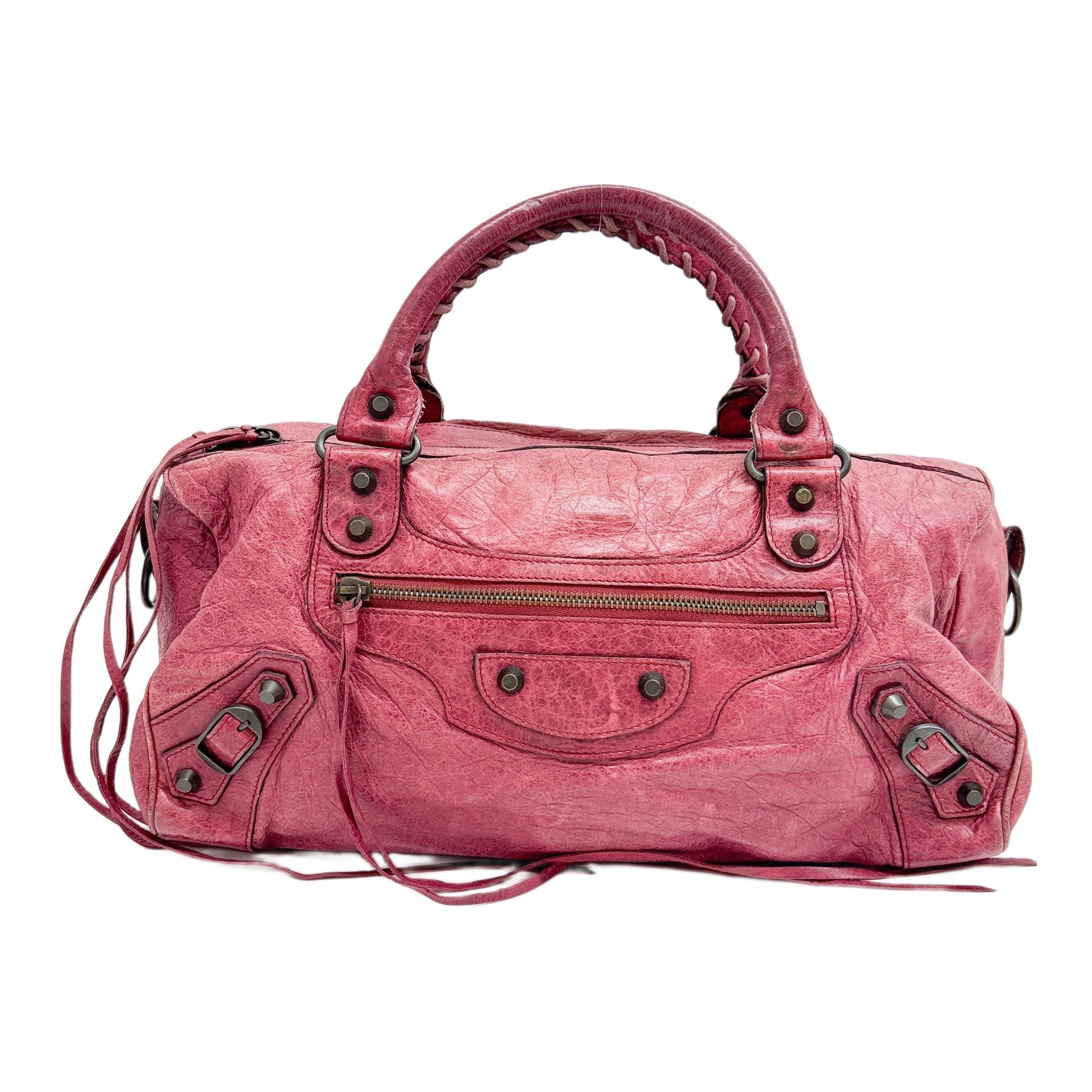 Twiggy Ruby Leather Two Way Bag