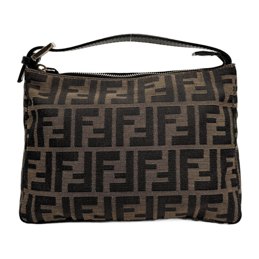 Brown Zucca Canvas Handle Bag