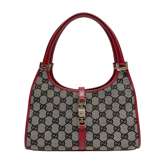 Joy Bardot Brown GG Canvas Shoulder Bag