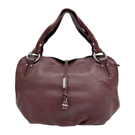 Bittersweet Red-Brown Leather Shoulder Bag