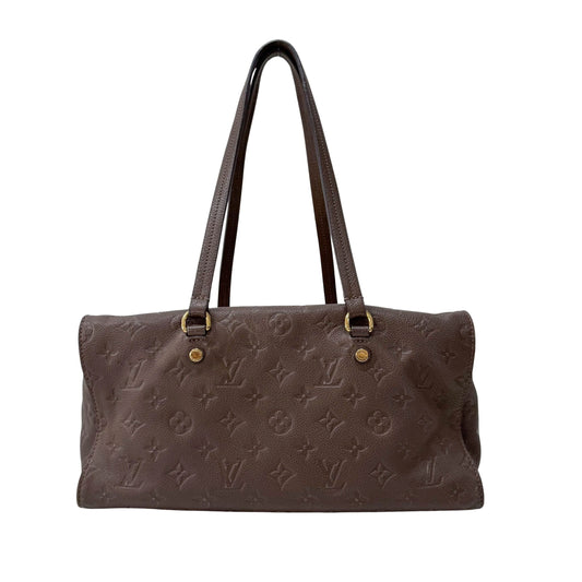 Empreinte Inspire Taupe Monogram Shoulder Bag