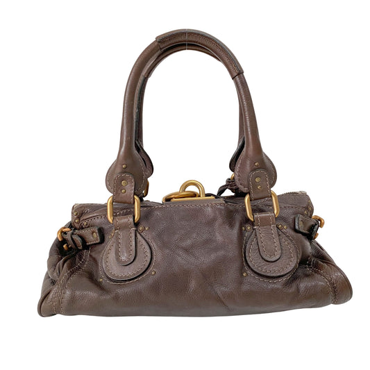 Paddington Brown Leather Shoulder Bag