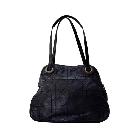 Black Leather Shoulder Bag