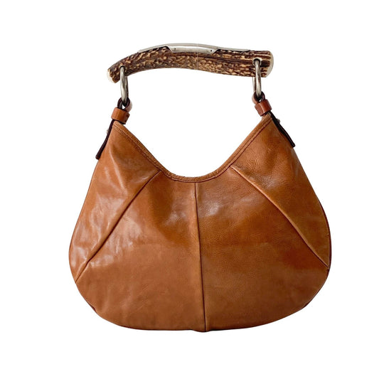 Mombasa Mini Brown Leather Hand Bag