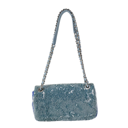 Small Waterfall Timeless Classic Sequin Bag