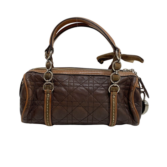 Vintage Brown Leather Hand Bag