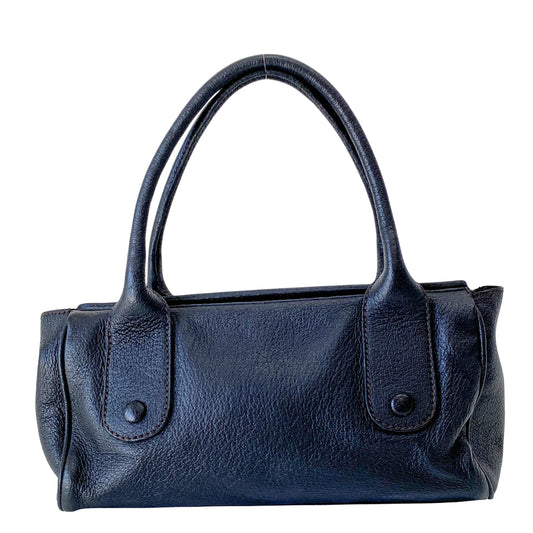 Archive Black Leather Handbag