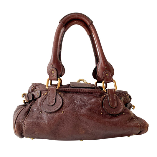 Brown Leather Paddington Bag