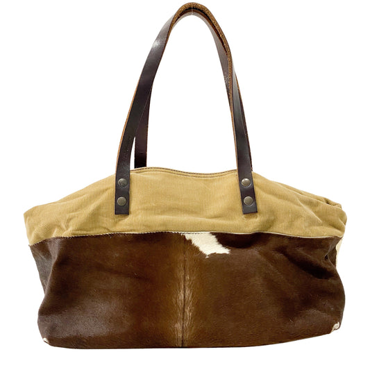 Archive Brown Pony Hair Shoulder Bag