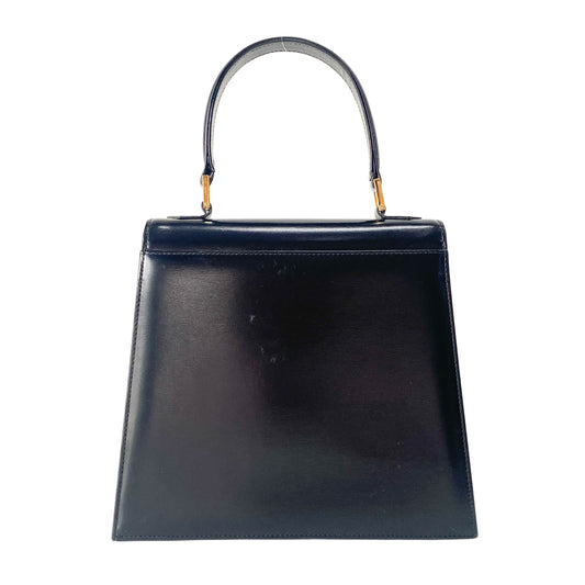 Black Leather Handbag