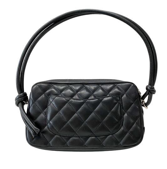 Cambon Black-on-Black Shoulder Bag