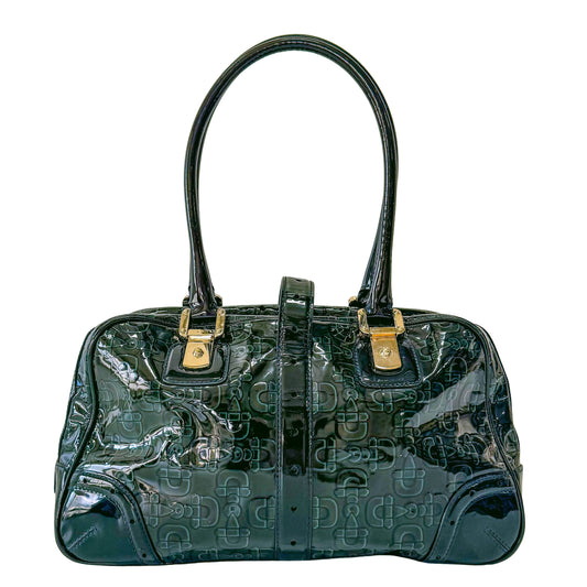 Green Leather Vintage Handbag