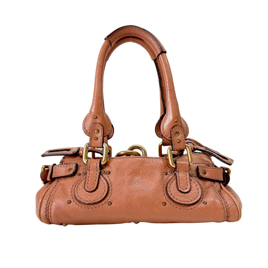 Paddington Mini Brown Leather Shoulder Bag