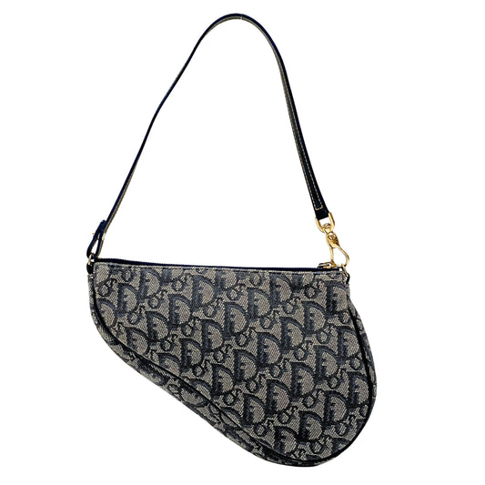 Trotter Saddle Blue Shoulder Bag