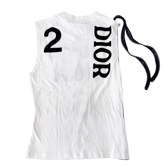 J'Adore Dior Tank Top with Zipper