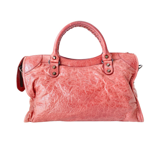 Le City Red Leather Bag