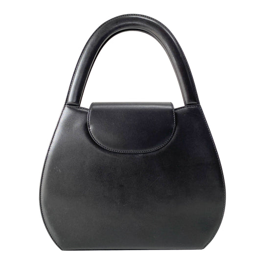 Panthère Black Leather Handbag