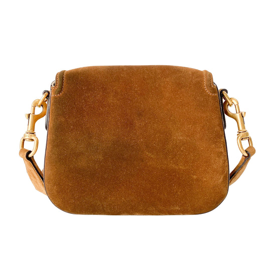 Caramel Brown Horsebit Bag