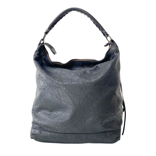 The Day Black Leather Bag